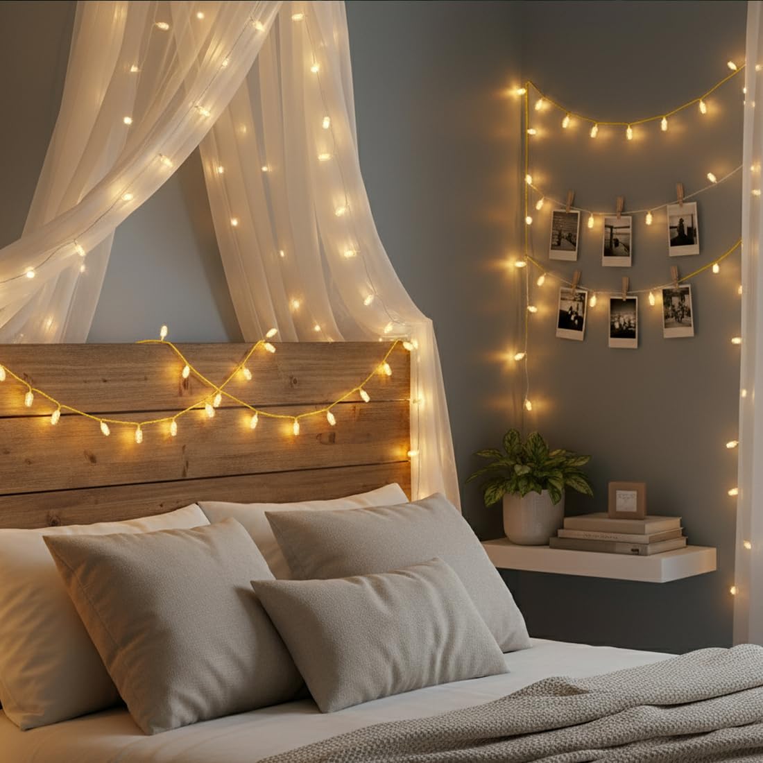 Battery-Operated Fairy Lights strings for Party and Room decoration view 2