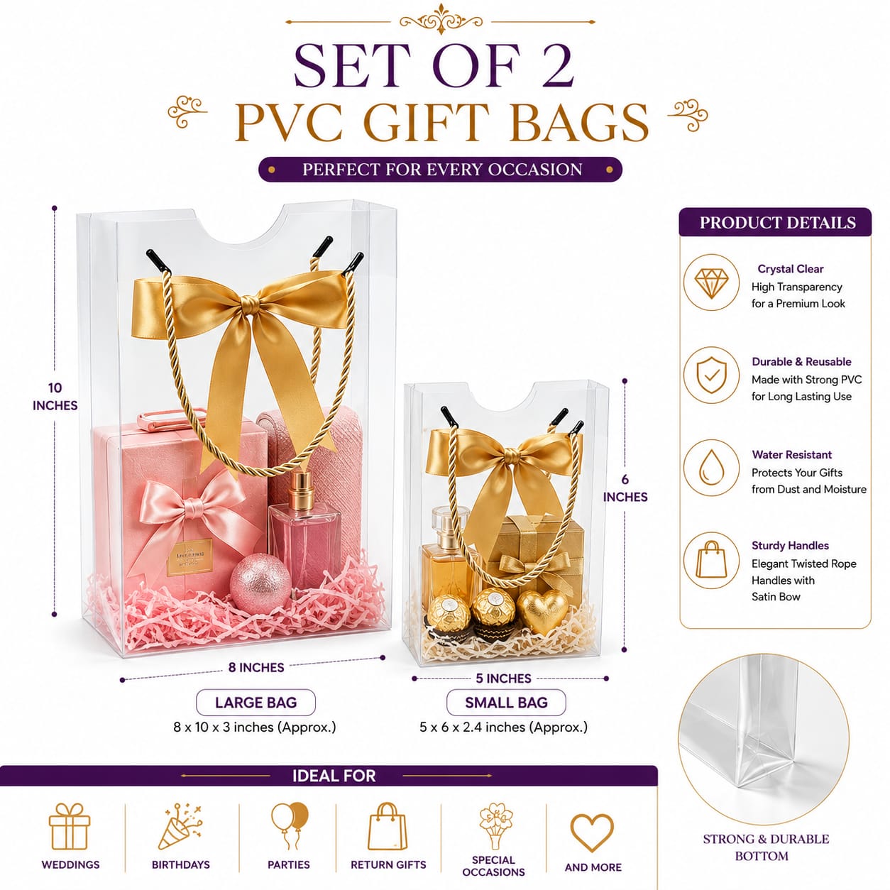 PVC Gift Bags