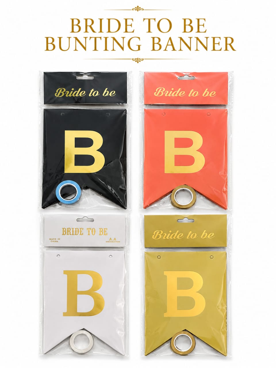 Bride to Be Bride to Be Bunting Banner for Decoration and Party Celebration Bridal Shower