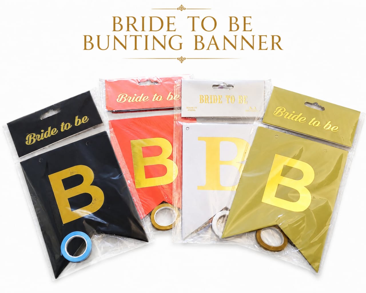 Bride to Be Bride to Be Bunting Banner for Decoration and Party Celebration Bridal Shower view 3