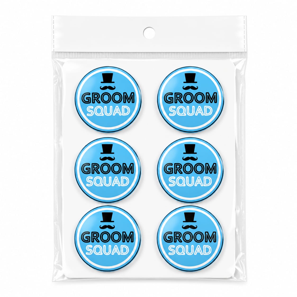 6pcs Groom Squad - Ladke Wale - Groom Team \ Team Dulha Wedding Badges  - Wedding Favor