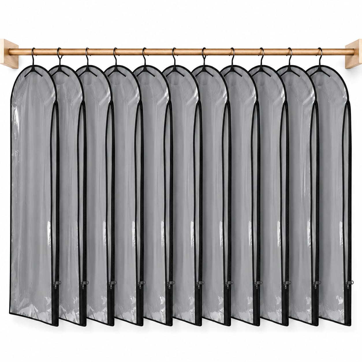 Zipper Garment Bag Cover for Bride and Groom Wedding Dresses - Wedding Favor