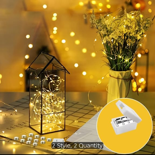 Pack of 2pcs Decorative LED Fairy Light for Gift - Room Décor