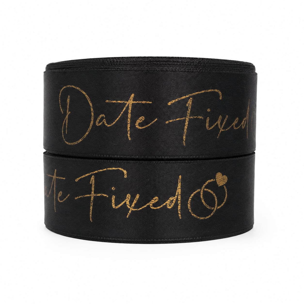 30ft Date Fixed Celebration Satin Ribbon Rolls