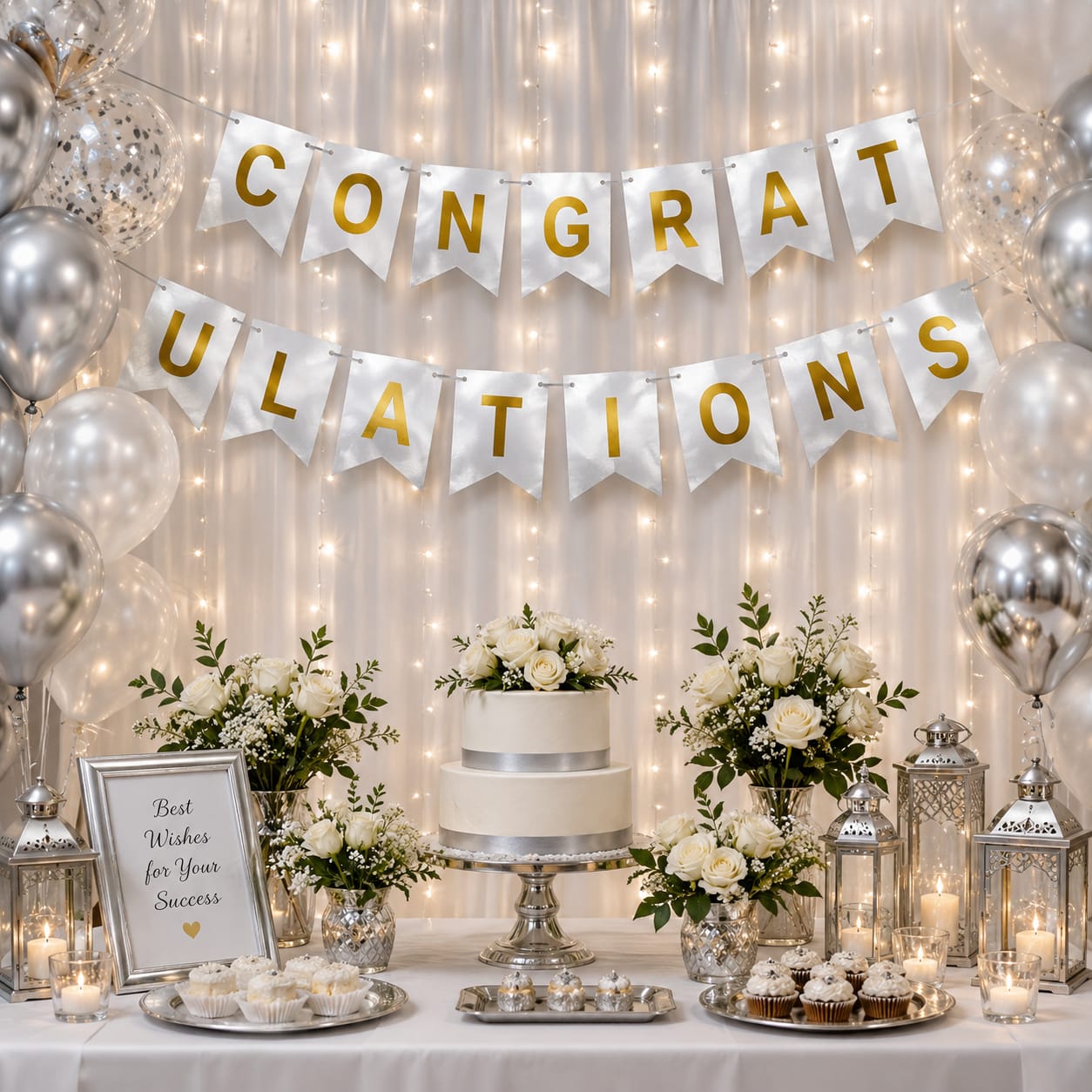 Congratulations Bunting for Decoration Party Celebration