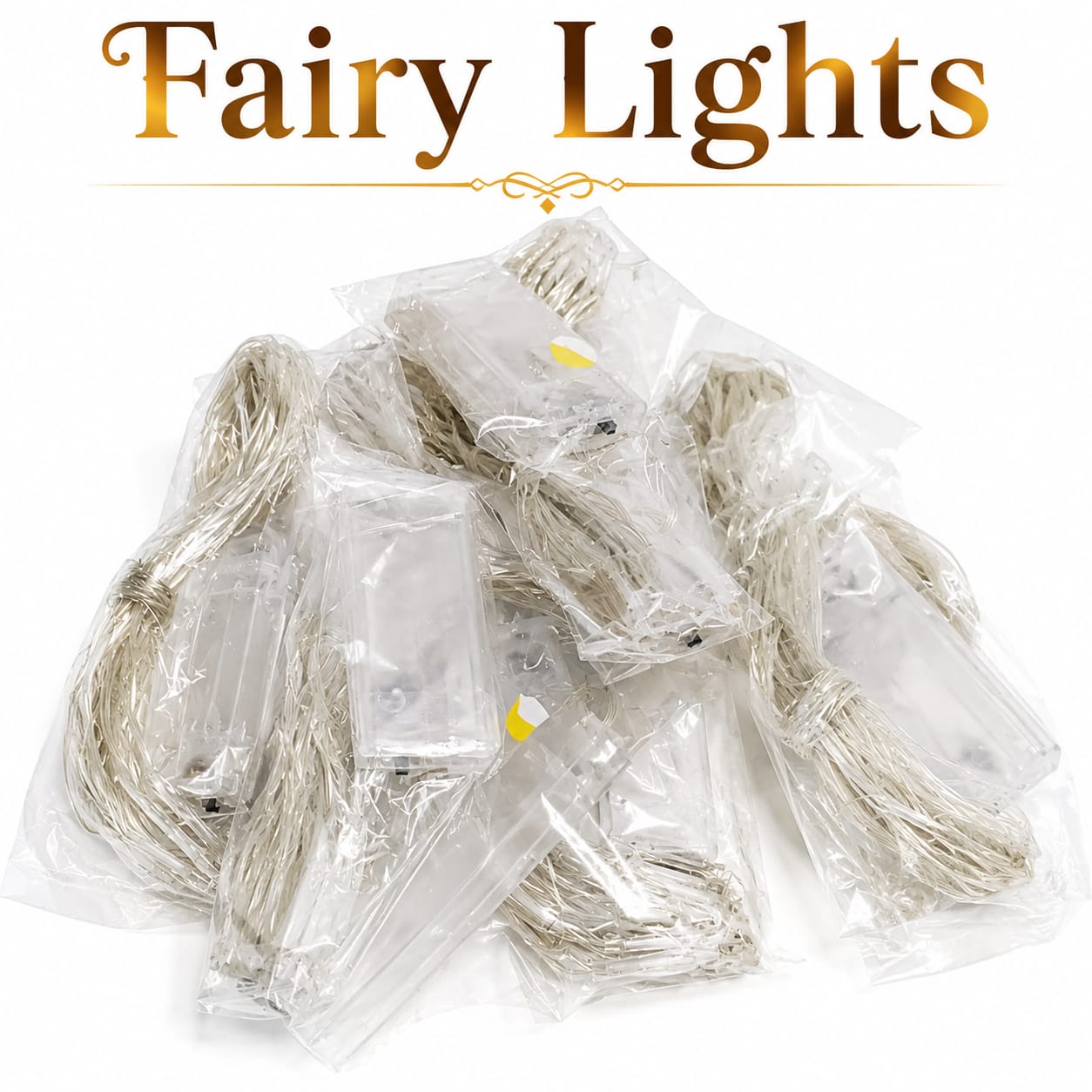 Battery-Operated Fairy Lights strings for Party and Room decoration